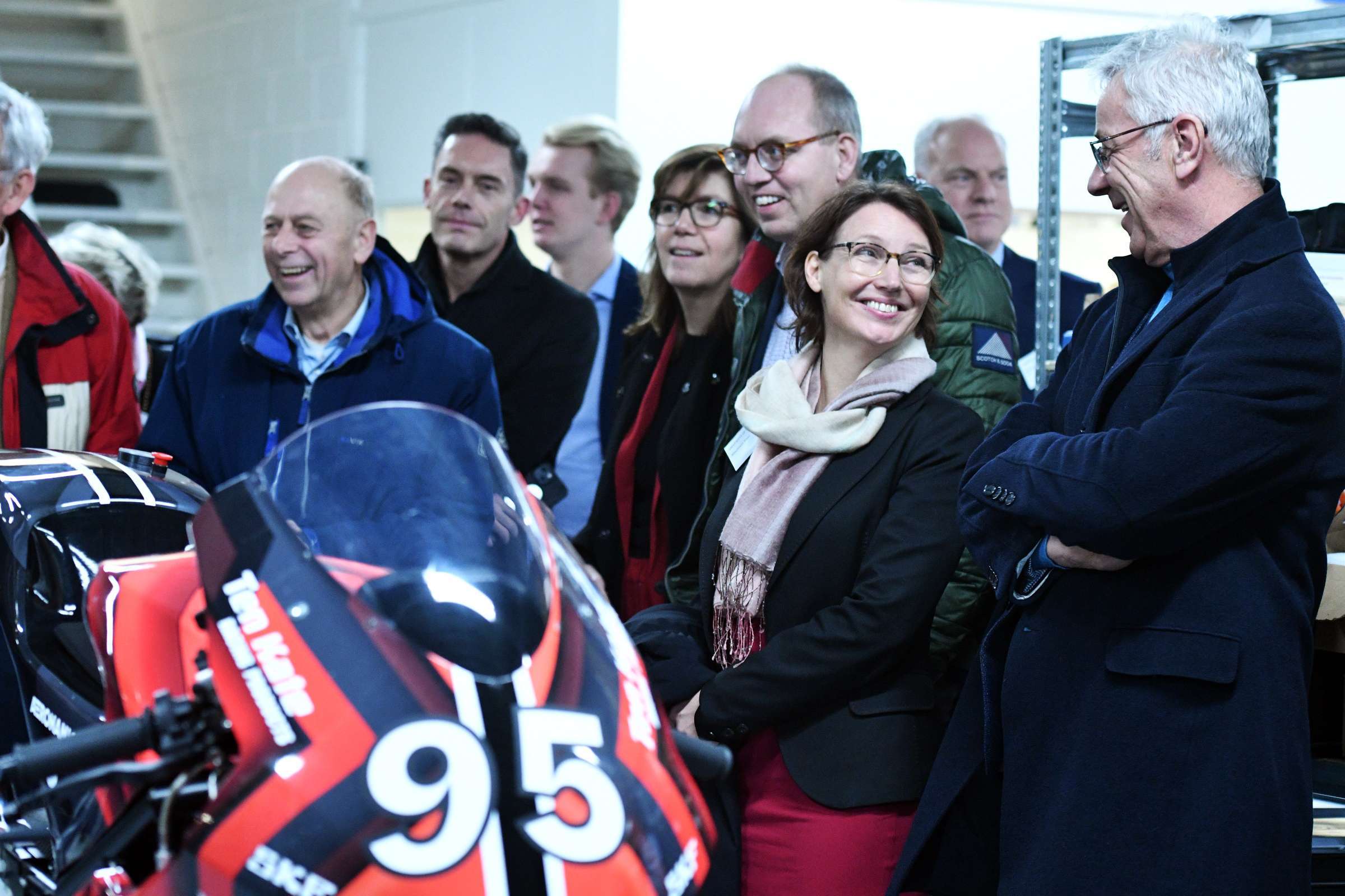 Alumni network visits Future Factory